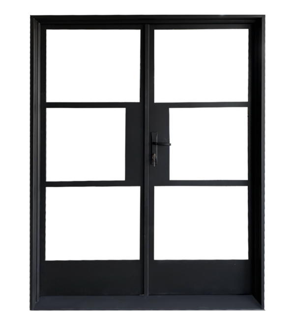 wrought-iron-double-door-60x81-modern-full-light-clear-1