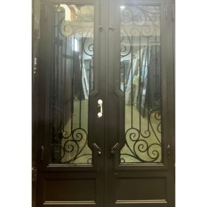 wrought-iron-double-door-61x96-full-light-scrollwork-clear-2