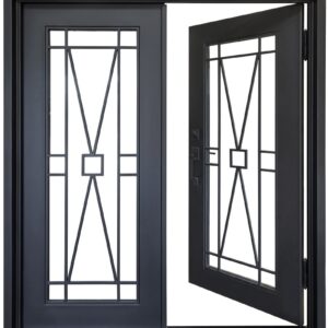 wrought-iron-double-door-72x81-full-light-modern-contemporary-open