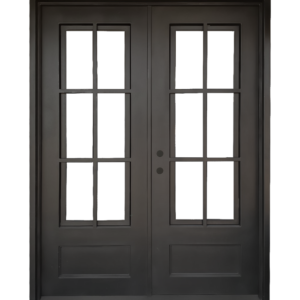 wrought-iron-double-door-72x96-3x4-light-colonial-grid-clear-1